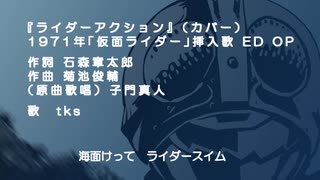 【歌ってみた】【カバー】ライダーアクション（仮面ライダー挿入歌 ED OP）【COVER】