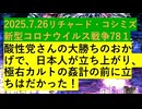 【2025年07月26日 ：『 リチャード・コシミズ「 Internet Lecture 」｟ 新型コロナウイルス戦争編 ｠｟ ニコニコ生放送『 LIVE 』｠｟ 暫定版 ｠』】