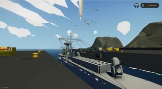 stormworksで作ったVLSの迎撃試験