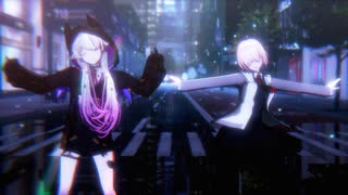 【Fate/MMD】マシュとリリスのキスキツネ