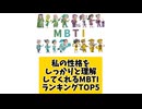 私の性格をしっかりと理解してくれるMBTIランキングTOP5