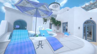 【VRChatワールド紹介】青色微炭酸-blue soda-