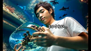 深海のいなり男　「酸素が入ってないやん」