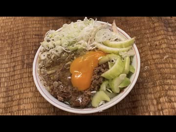 岩手の「じゃじゃ麺」作ってみた（ハイボール）