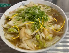 マルちゃん　東洋水産　醤油　白菜　ネギ　ラーメン　ニンニク　料理