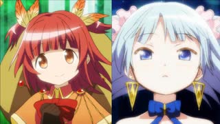 秋野かえで　水波レナ変身シーンまとめ