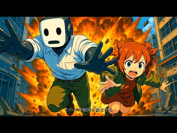 【オリジナルAIMV】リブート. 【ロボットと不思議な力を持つ少女】
