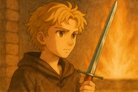 【オリジナルAIMV】ヴァルカンとパラス 【鍛冶職人と不思議な手袋】