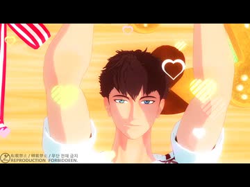 【MMD刀剣乱舞】小豆長光(Tシャツ)でクッキーダンス