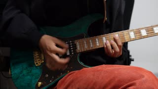 【Orangestar】快晴　ギターソロ弾いてみた