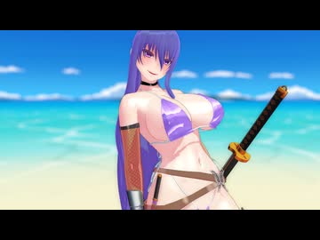 対魔忍MMD 秋山凜子　裏表ラバーズ