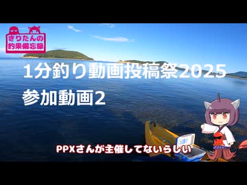 【1分釣り動画投稿祭2025】きりたんの釣果備忘録 　番外編2