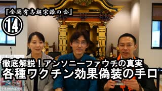 ⑭各種ワクチン効果偽造の手口『宮庄宏明解説:アンソニーファウチの真実』【全国有志超宗派の会】#ワクチンの効果の捏造　#アンソニーファウチの真実　#リアルアンソニーファウチ