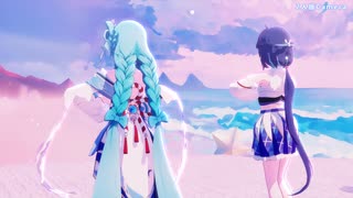 アイカツ-PrismSprial（15秒）【モーション/カメラ/表情配布│原神OC アイカツOCMMD】