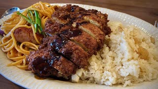 【昨日の夜からずっと食べたかったトルコライス】自由すぎる、妻のしもべ