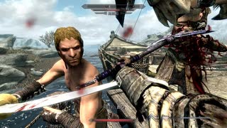 【Skyrim SE&AE】 #045  【盗賊ギルド（草の根分けても）】パインウォッチの山賊・デインティスロード号の海賊・雑談：マスマリの冒険記５ 【ゆっくり実況】