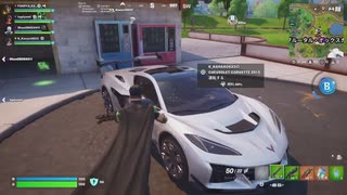 【フォートナイト】カッコいい車だな〜【208】野良でゼロビルドスクワッドpart119