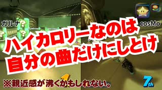 友達と酒を飲みながらマリオカートワールドを運転する。Race.06