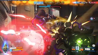 全てを破壊してしまい、相手のサポートさんが切断してしまった【Overwatch 2】【オーバーウォッチ２】