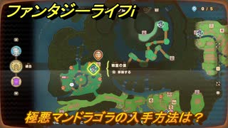 ファンタジーライフｉ　極悪マンドラゴラの入手方法は？　＃７５１　【グルグルの竜と時をぬすむ少女】