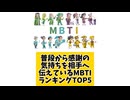 普段から感謝の気持ちを相手へ伝えているMBTIランキングTOP5