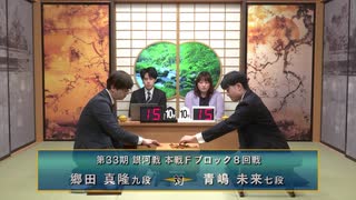 第33期 銀河戦 本戦Fブロック 8回戦 青嶋未来七段 vs 郷田真隆九段