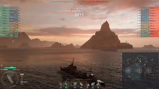 【WoWS】戦闘詳報 #061 2025/07/21