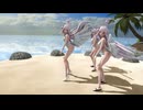 【MMDブルアカ】ミカちゃんお迎え祈願でNostalgic【夏の水着大会】