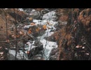 autumn mountain stream