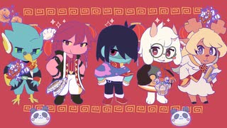 【手描きdeltarune】中国料理はなんでも食べられる皆さん