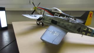 P-51D MUSTANG 1/32 DOYUSHA &  Fw190　1/48 　FUJIMI