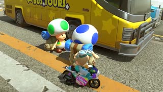 【#マリオカートワールド 】全然バス乗らないやんｗ【しゅたぽ日記 】