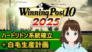【Winning Post_10_2025】ハードリドン　系統確立解説