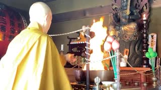 2025.7.28【月並不動護摩供】11時厳修□国と世界の平和・神仏の威光倍増・皆様の願い事の成就を祈ります。￼