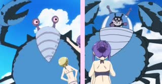 ゆゆ式の世界に現るヤシガニメカ共