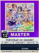 【譜面確認用】 Individual on parade! MASTER 【チュウニズムNEW外部出力】