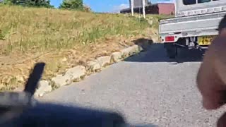 【フグちゃん】2025年7月31日、自転車でも煽り運転するフグちゃん【煽り運転】