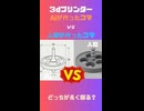 『AI』vs『人間』がつくったコマどっちがよく回る？