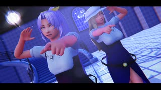 【東方MMD】　アンテナ39　　豊姫・依姫