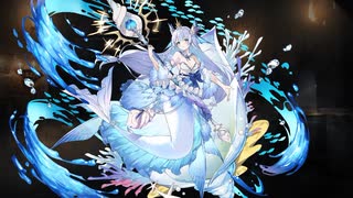 千年戦争アイギス 蒼の海巫女ピュレスカ【通常スキル×覚醒スキル】