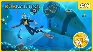 海しかない惑星に墜落しました…#01【Subnautica】