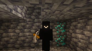 Yu★Minecraft 村人と動物に優しい世界 14 ダイヤが欲しい