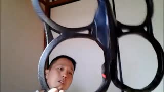 のまさんち「壊した！★屋外用ハルをビニテで補修＆強化？【みんなで遊ぼう!】AR DRONE2 0」