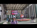 【家族旅行】大阪・関西万博：よしもとwaraiimyraii館で自分が映っているモニターに手を振るあい♥イベントが開催されていなくて楽しめるようになっています♬