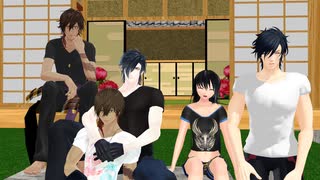 【MMD刀剣乱舞】火車切君のダンス特訓 ディスペア【第二弾】