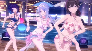 【シャニソンMV】「Summer Night Paradise」(水着 鈴木羽那SSR)【1080p60/4K HDR】