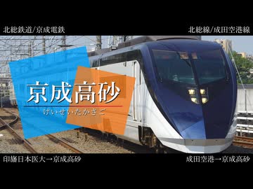 【駅名記憶】「踊れオーケストラ」で京成電鉄・北総鉄道・新京成電鉄・芝山鉄道の駅名を健音テイ・波音リツ・重音テッド・欲音ルコが歌います