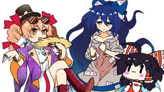 【東方手書き】ブチギレ!！れいむちゃん☆3409