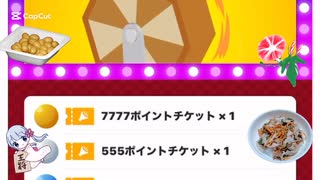 ツドツド福引きチケットを引いてみた5