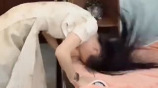 ホモと見るドライヤーより早く髪を乾かす方法
